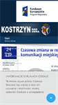 Mobile Screenshot of kostrzyn.pl
