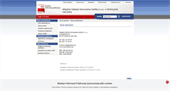 Desktop Screenshot of bip.mzk.kostrzyn.pl